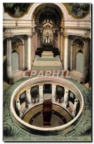 Cartes postales Paris Tombeau de l empereur aux Invalides