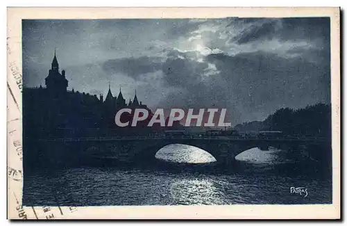 Cartes postales Paris Un coucher de soleil sur la Seine