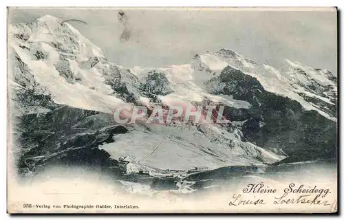 Cartes postales Suisse Kleine Scheidegg