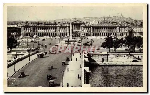 Cartes postales Paris Place de la Concorde