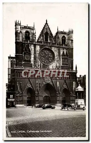 Cartes postales Lyon Cathedrale Saint Jean