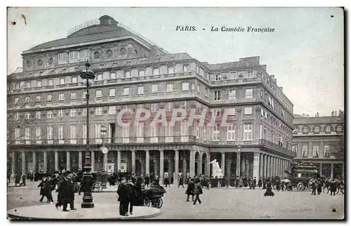 Cartes postales Paris La comedie francaise