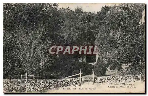 Cartes postales Saulges Grotte de Rochefort