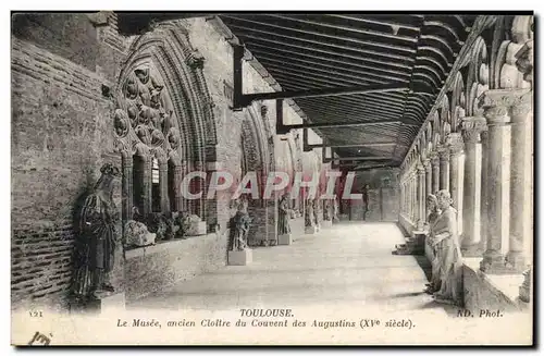 Ansichtskarte AK Toulouse le musee ancien cloitre du couvent des Augustins