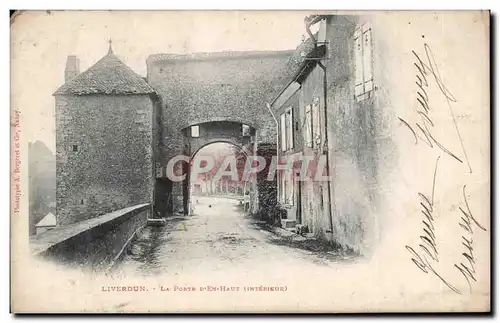 Cartes postales Liverdun La porte d en haut