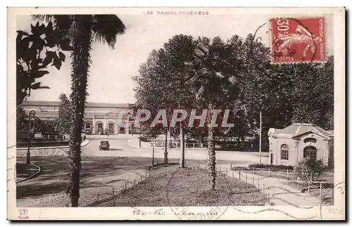 Ansichtskarte AK Pau La gare du midi