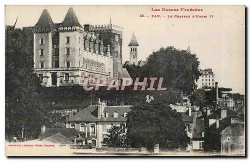 Cartes postales Pau Le chateau d Henri IV