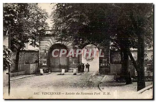 Cartes postales Vincennes Entree du nouve fort