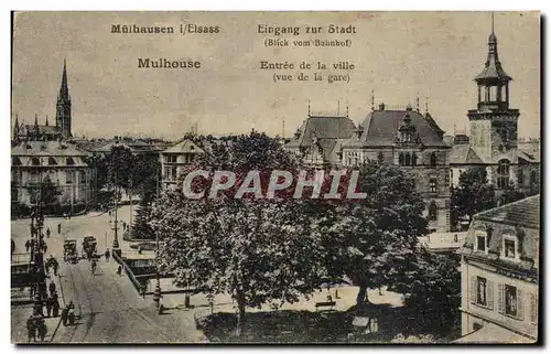 Cartes postales Mulhouse Entree de la ville