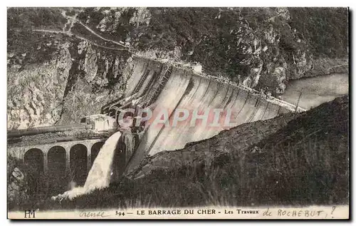 Cartes postales Le barrage du cher