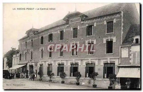 Ansichtskarte AK La Roche Posay Le central hotel