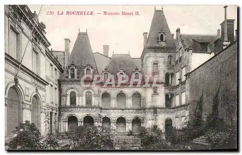 Cartes postales La Rochelle Maisons Henri II