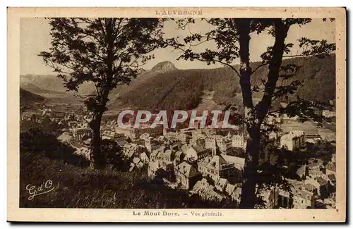 Cartes postales Le Mont Dore Vue generale