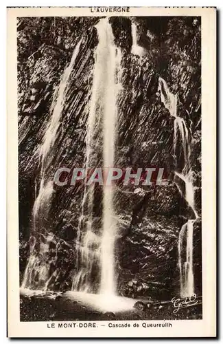 Cartes postales Le Mont Dore Cascade de Queureuilh