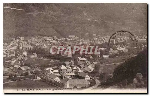 Cartes postales Le Mont Dore Vue generale