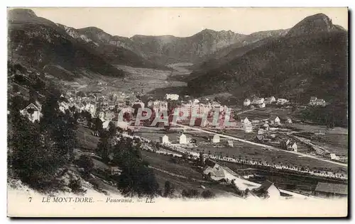 Cartes postales Le Mont Dore Panorama