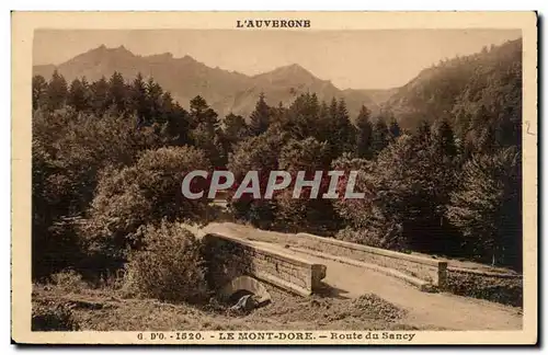 Cartes postales Le Mont Dore Route du Sancy