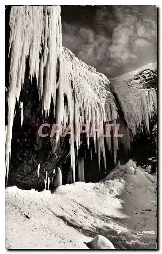 Ansichtskarte AK Le Mont Dore La grande cascade