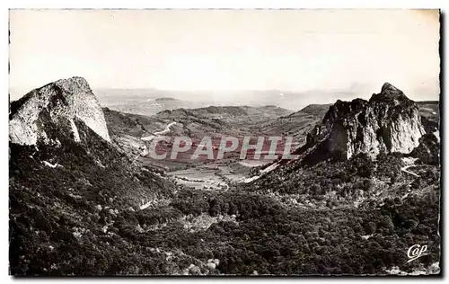 Cartes postales Le Mont Dore Roches Tuillieres et Sanadoire