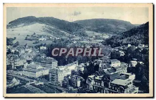 Cartes postales La Bourboule Vue generale et le casino