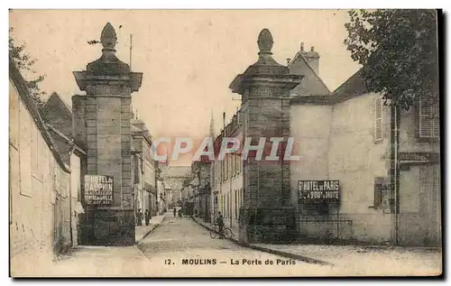 Cartes postales Moulins Porte de Paris