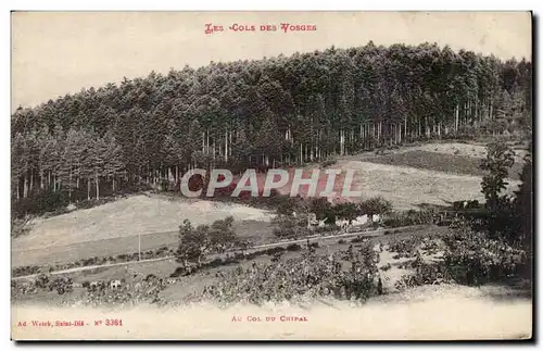 Ansichtskarte AK Cols des Vosges Au col du Chipal