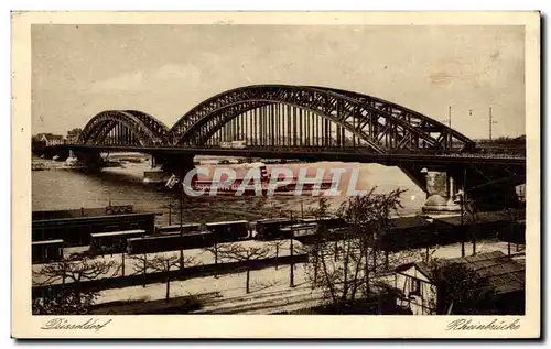 Cartes postales Dusseldorf Theinbrucke