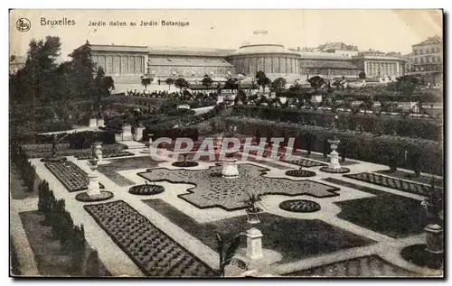 Cartes postales Bruxelles Jardin italien au jardin botanique