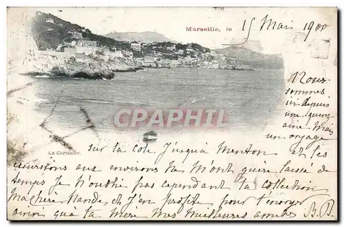 Cartes postales Marseille La corniche