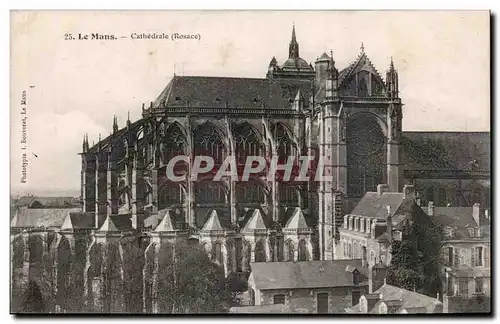 Cartes postales Le Mans Cathedrale