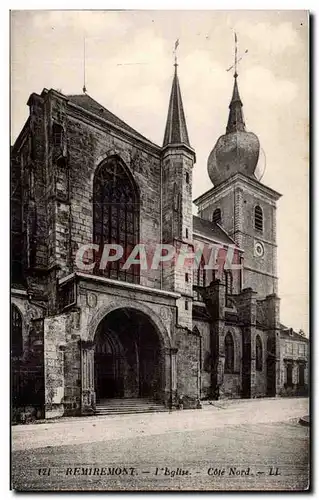 Cartes postales Remiremont L eglise Cote Nord