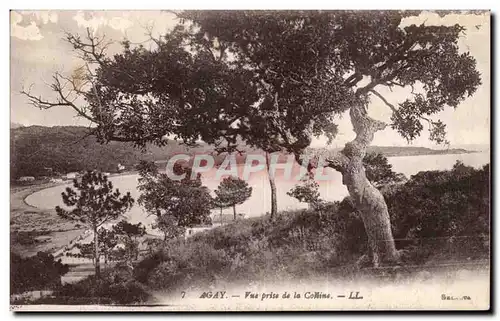 Cartes postales Agay Vue prise de la colline