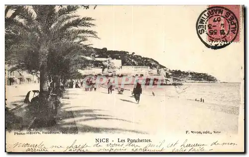 Cartes postales Nice Les Ponchettes