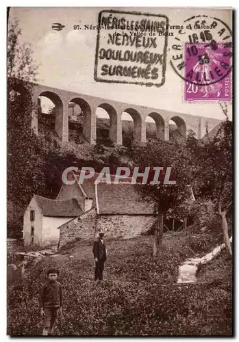 Ansichtskarte AK Neris les Bains Ferme et cascade de la vallee de Bioux