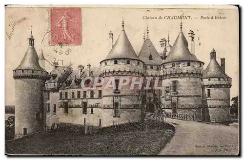 Ansichtskarte AK Chateau de Chaumont Porte d entree