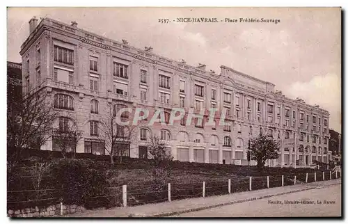 Cartes postales Nice Havrais Place Frederic Sauvage