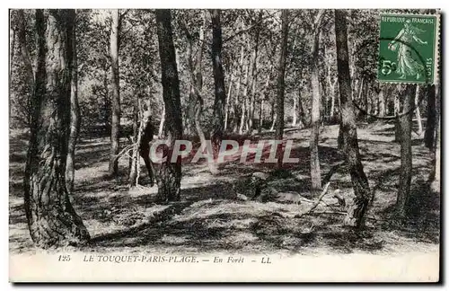 Cartes postales Le Touquet Paris Plage En foret