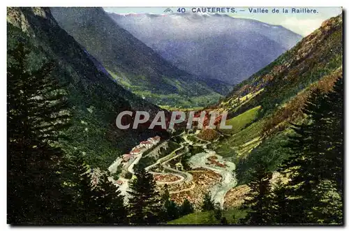 Cartes postales Cauterets Vallee de la Raillere