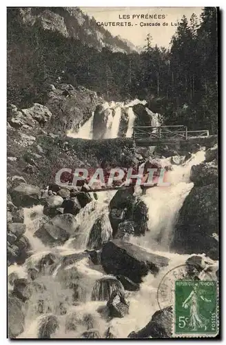 Ansichtskarte AK Cauterets Cascade de Lutour