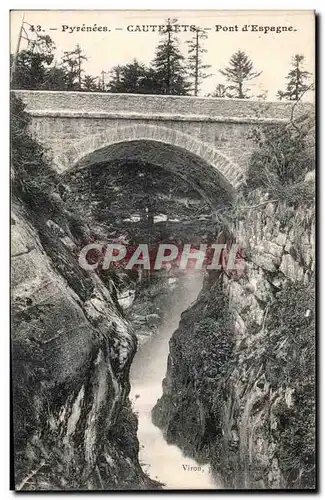 Cartes postales Cauterets Pont d Espagne