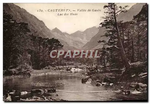 Cartes postales Cauterets Vallee de Gaube Lac des Huas