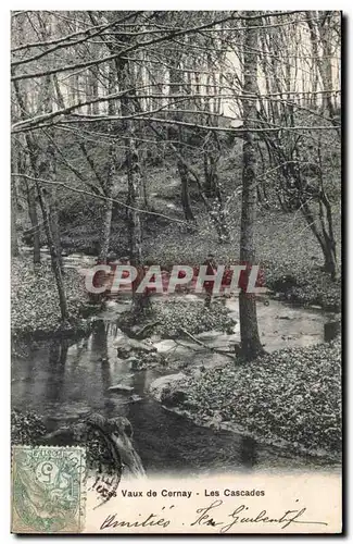 Cartes postales Vaux de Cernay Les cascades