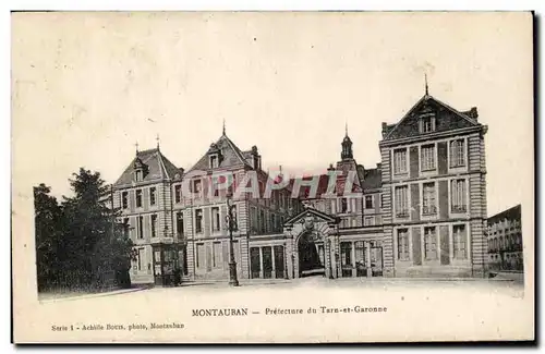Cartes postales Montauban Prefecture du Tarn et Garonne