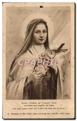 Cartes postales Ste Therese de l enfant Jesus