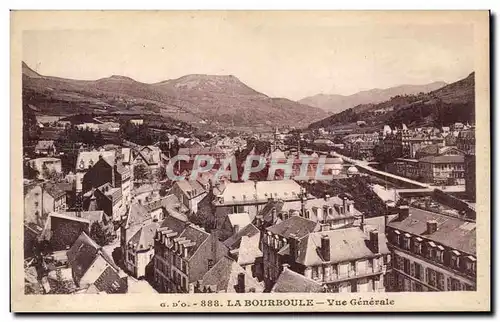 Cartes postales La Bourboule Vue generale