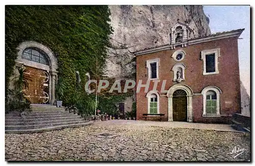 Cartes postales La Sainte Baume Terrasse de la grotte