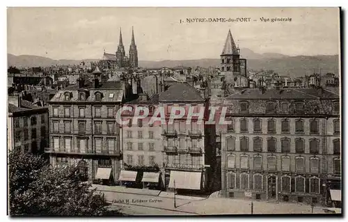 Cartes postales Notre Dame du port Vue generale