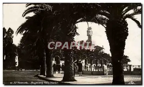 Cartes postales St Raphael Boulevard Felix Martin La tour Argentine