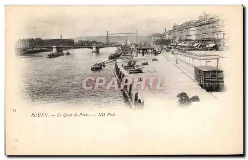 Rouen - Le Quai de Paris - Cartes postales