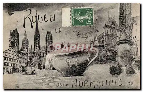 Cartes postales Rouen Normandie